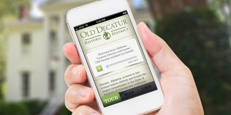 Decatur Alabama Historic Walking Tour App